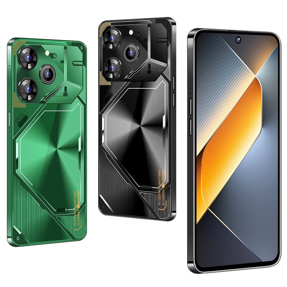 2024 NEW Mobile Phone 6 3Inch 2.0MP Pova 5 Pro 16GB+128GB Fashion Color 3G Smartphone Original Phone with High Resolution